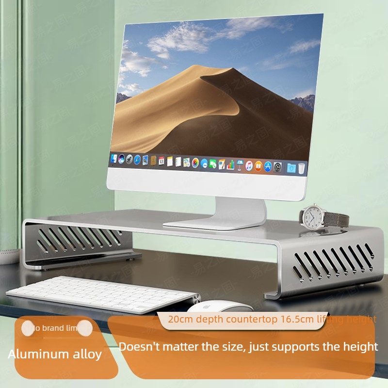 Desk Setup Monitor And Laptop - Computer Monitor Stand Riser Ergonomic Desk