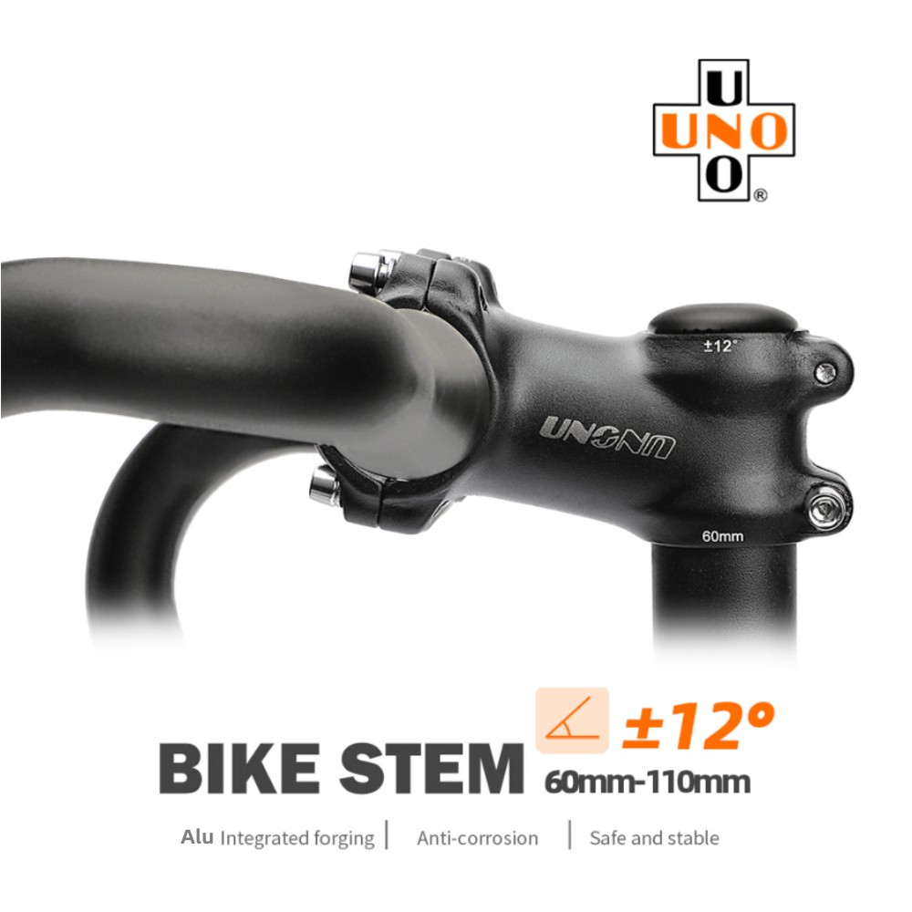 Desk Setup Riser - UNO Bicycle Handlebar Stem 12 Degree