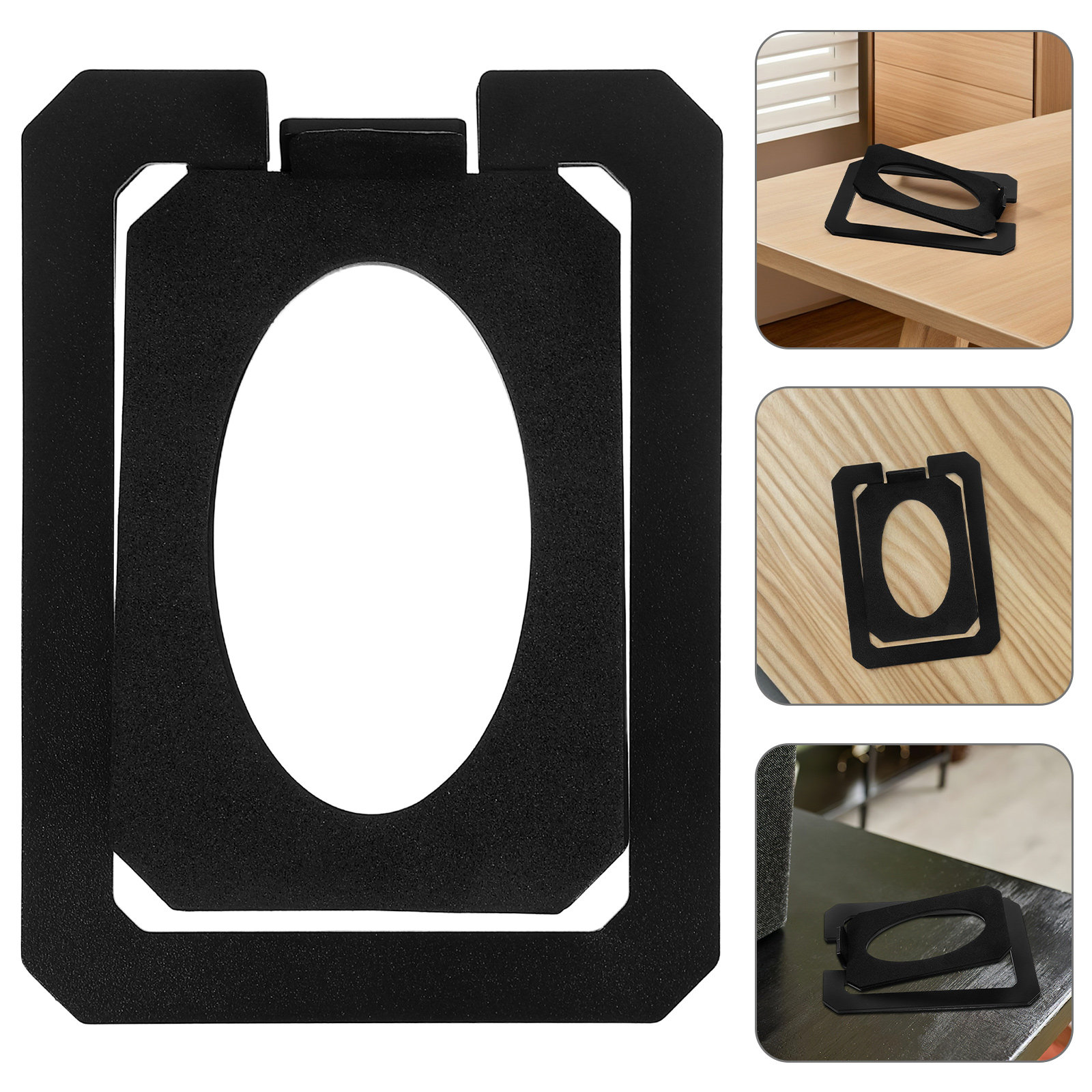 Speaker Desk Setup - Metal Speaker Stand for Desk Angled