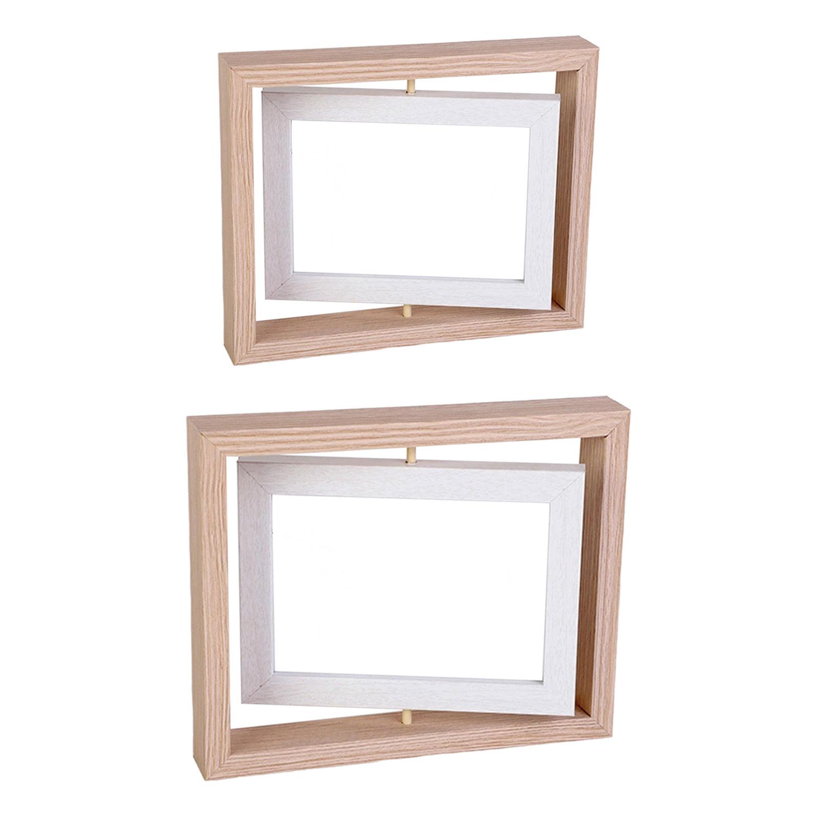 Rotating Picture Frame Decorat - Desk Setup Photo ulasan dan harga