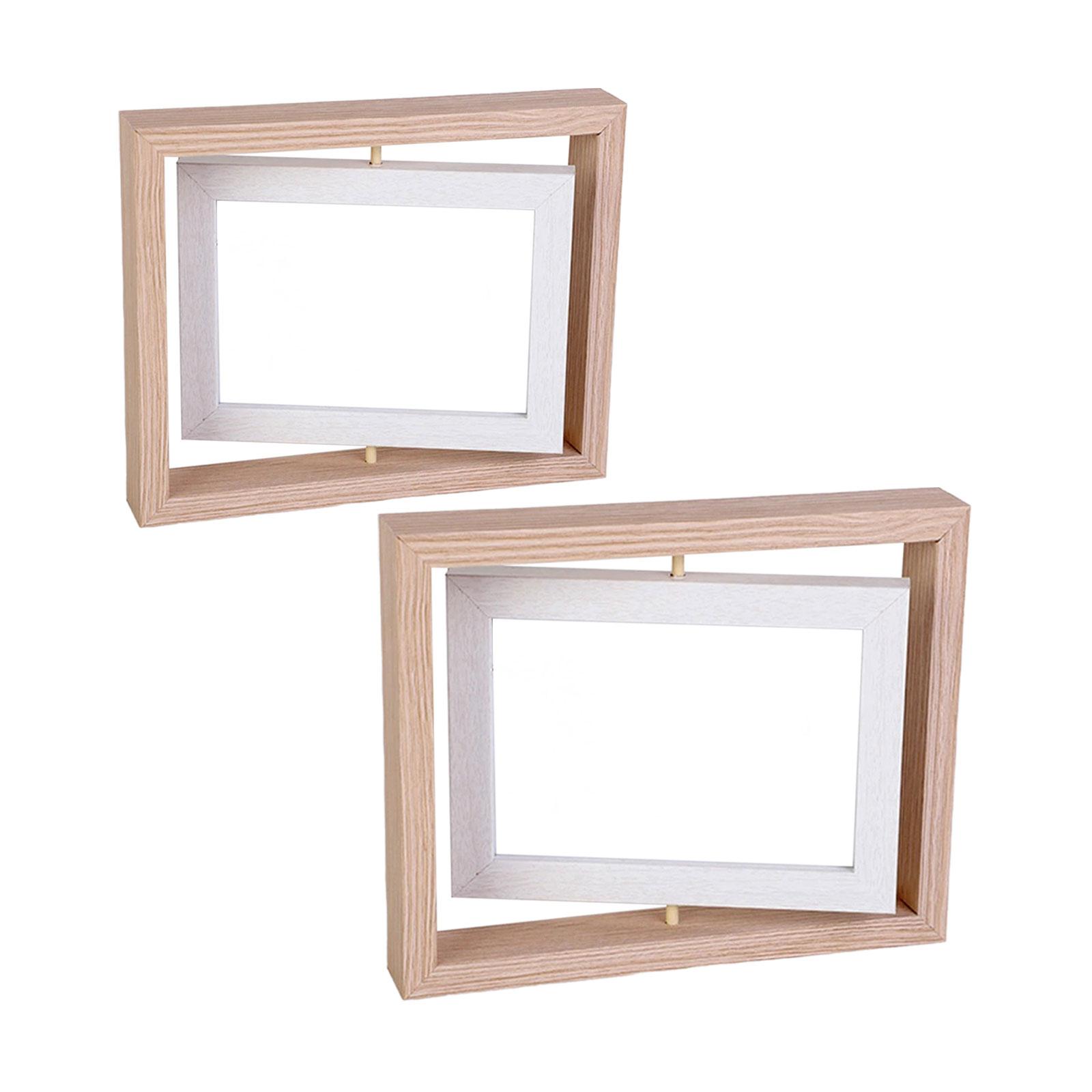 Rotating Picture Frame Decorat - Desk Setup Photo ulasan dan harga