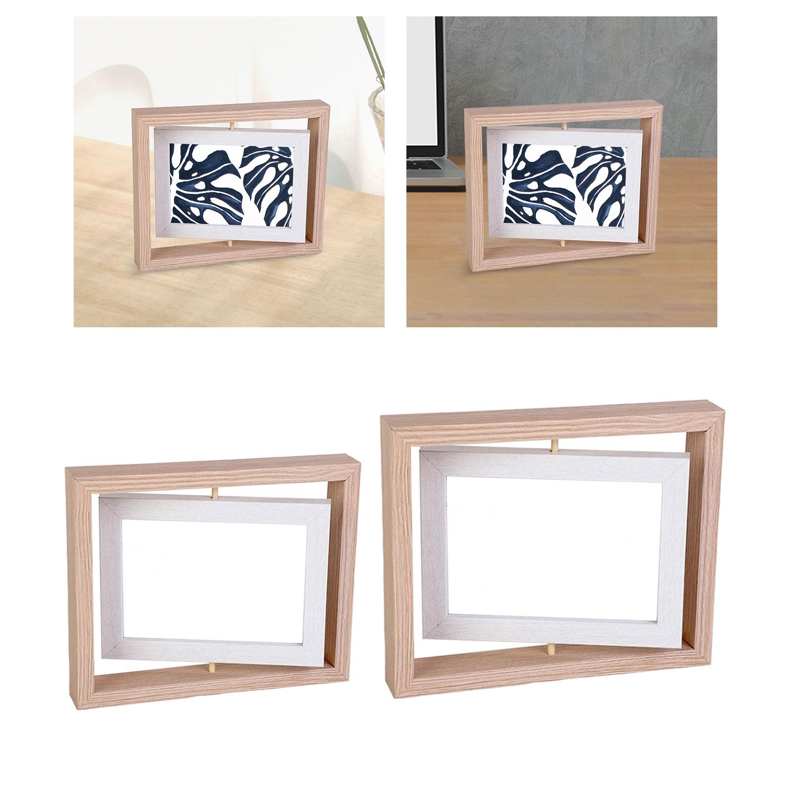 Rotating Picture Frame Decorat - Desk Setup Photo ulasan dan harga