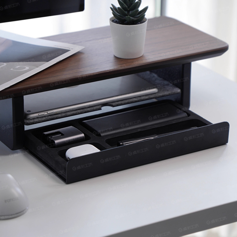 Monitor Stand Riser Storage Dr - Desk Setup Riser ulasan dan harga