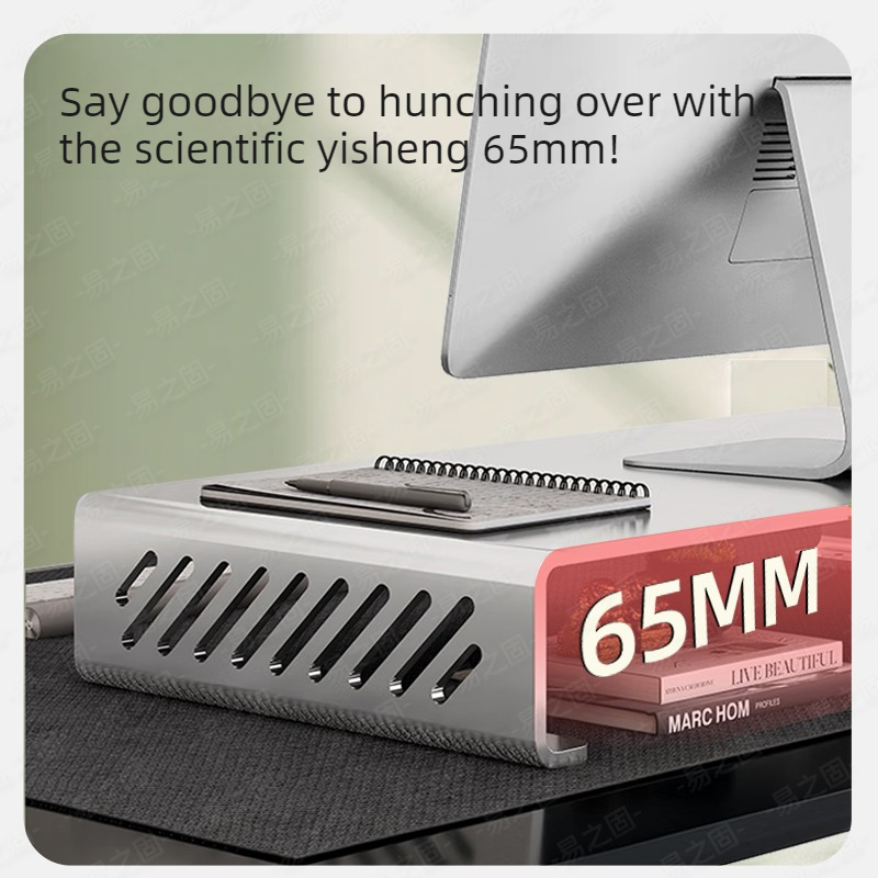 Computer Monitor Stand Riser E - Desk Setup Monitor And Laptop ulasan dan harga
