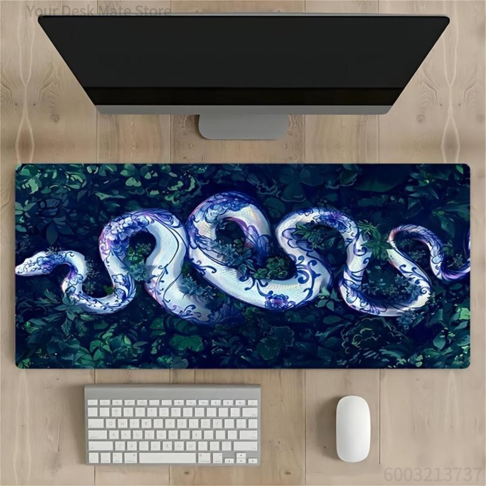 Jungle White Snake alfombrilla - Jungle Desk Setup ulasan dan harga