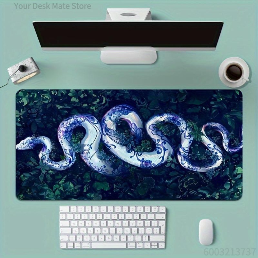 Jungle White Snake alfombrilla - Jungle Desk Setup ulasan dan harga