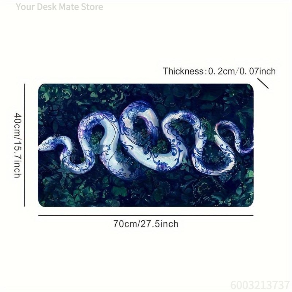 Jungle White Snake alfombrilla - Jungle Desk Setup ulasan dan harga