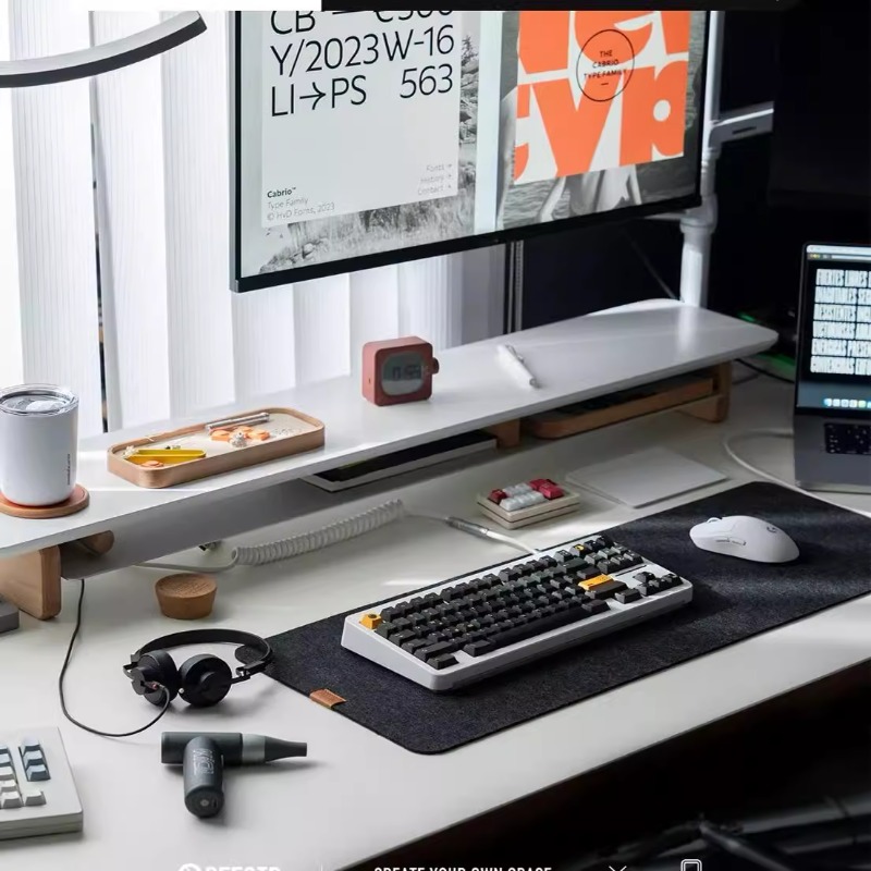 Modern Monitor Riser Stand Erg - Desk Setup Monitor And Laptop ulasan dan harga