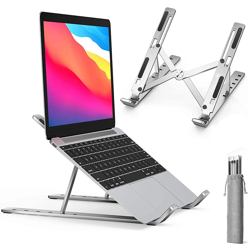 Metal Portable Foldable Laptop - Desk Setup Mac ulasan dan harga