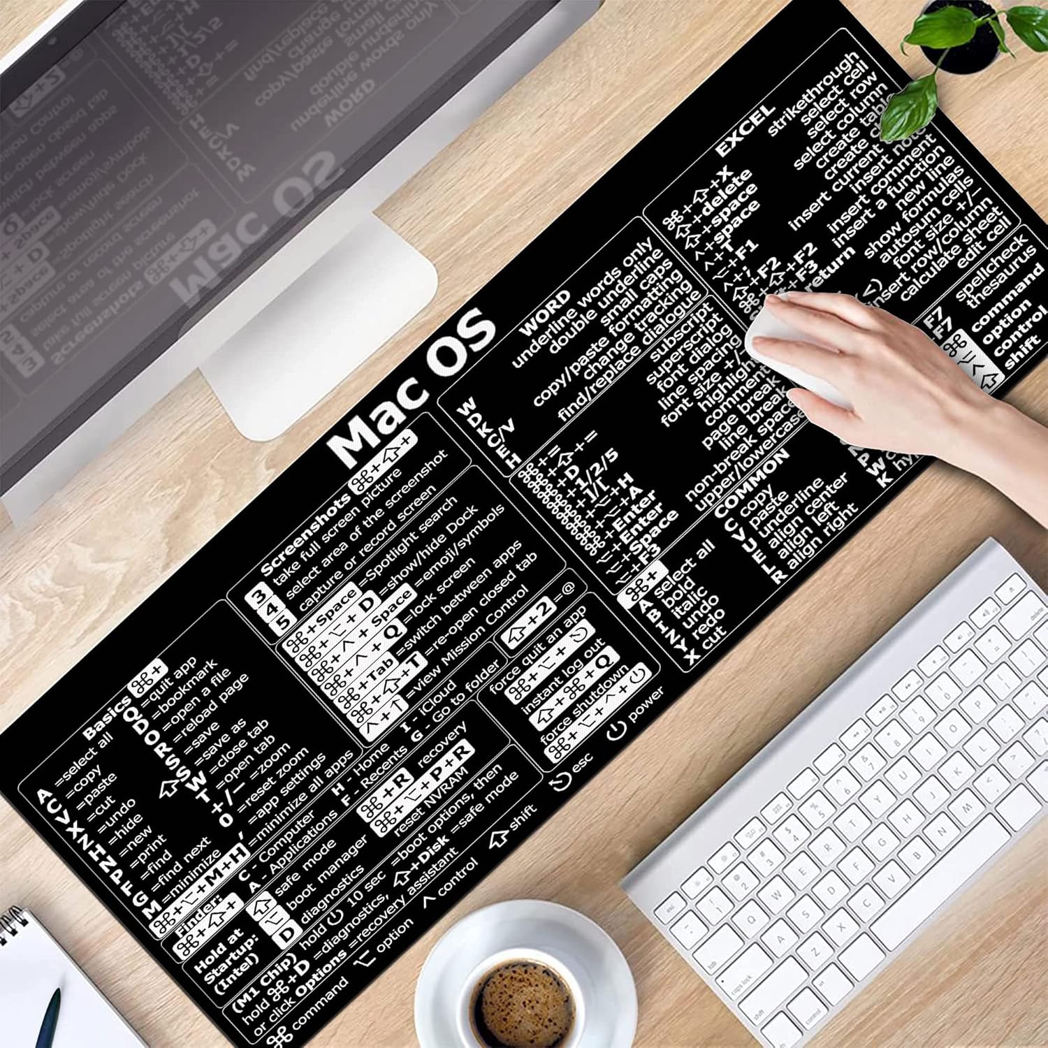 Mac os Shortcuts, Word/Excel ( - Desk Setup Mac ulasan dan harga