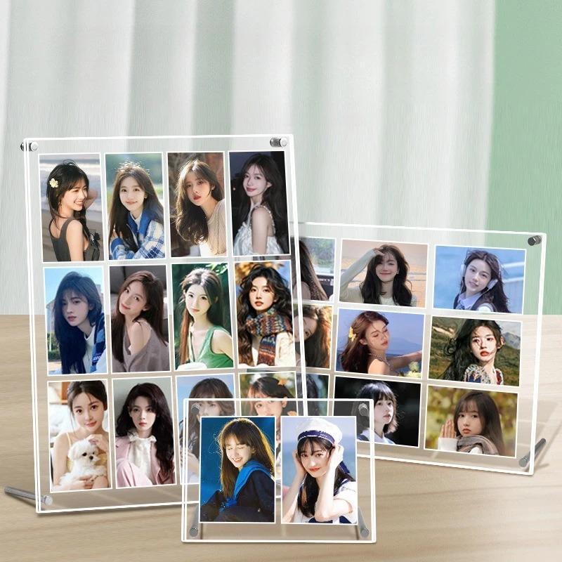 Acrylic Photocard Display Fram - Desk Setup Photo ulasan dan harga