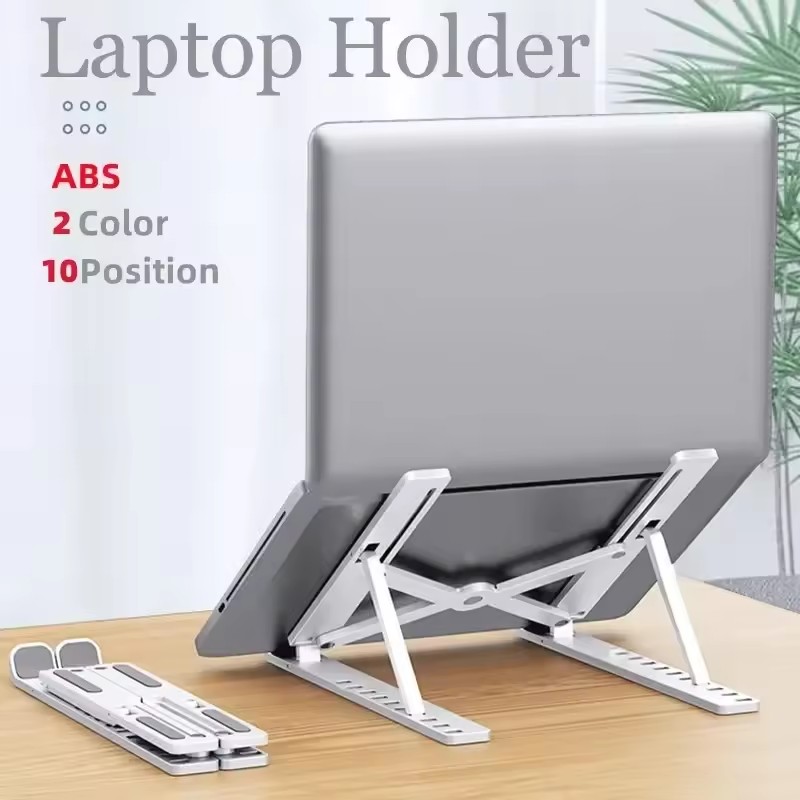 Foldable Portable Laptop Stand - Desk Setup Mac ulasan dan harga