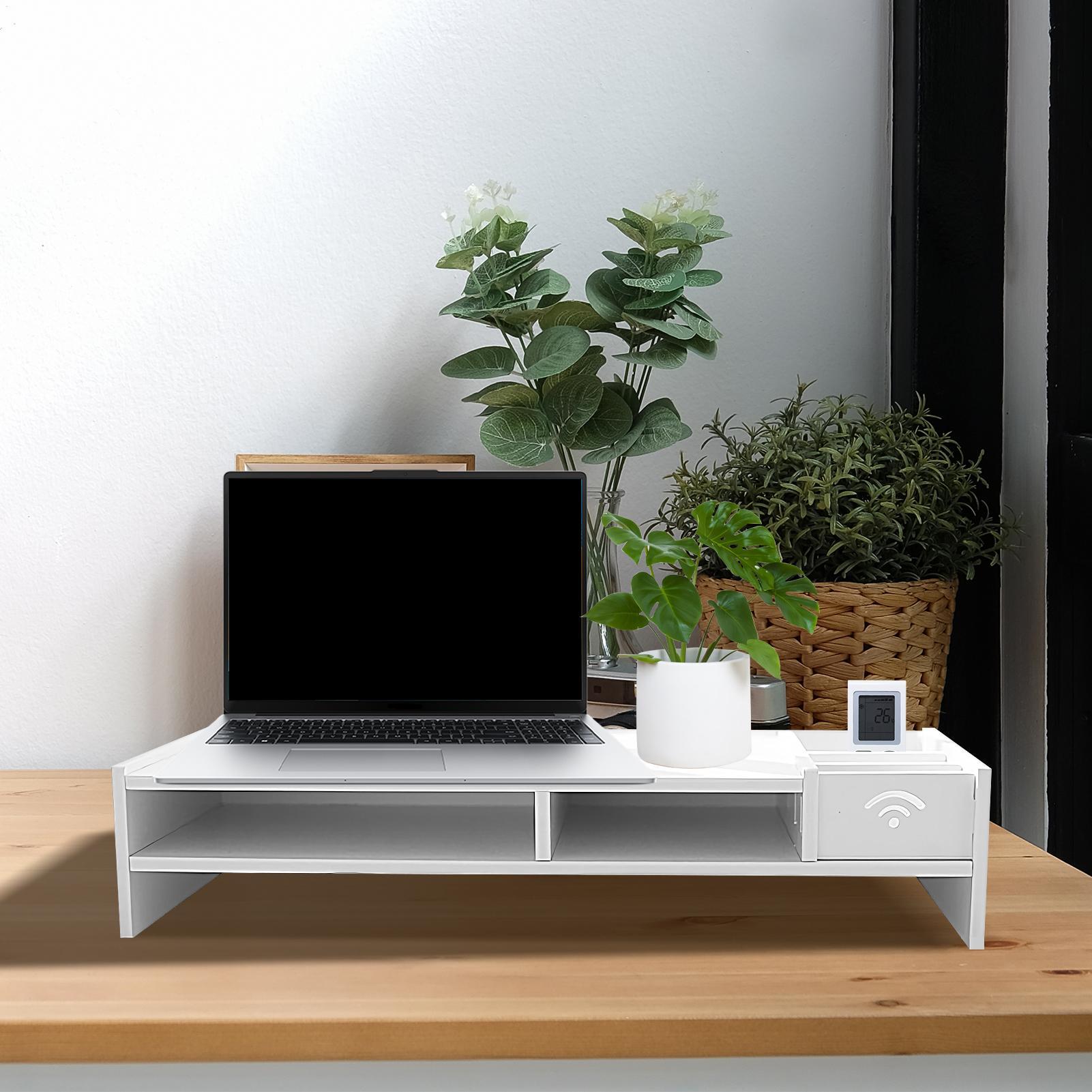 3-Tier Desk Organizer Shelf Fo - Desk Setup Riser ulasan dan harga