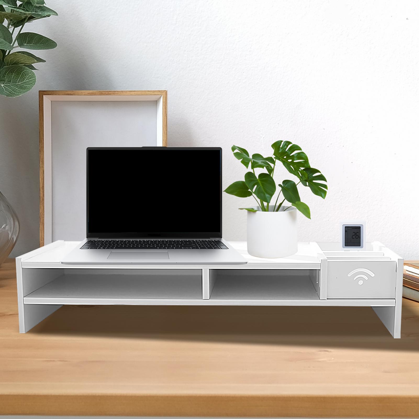 3-Tier Desk Organizer Shelf Fo - Desk Setup Riser ulasan dan harga
