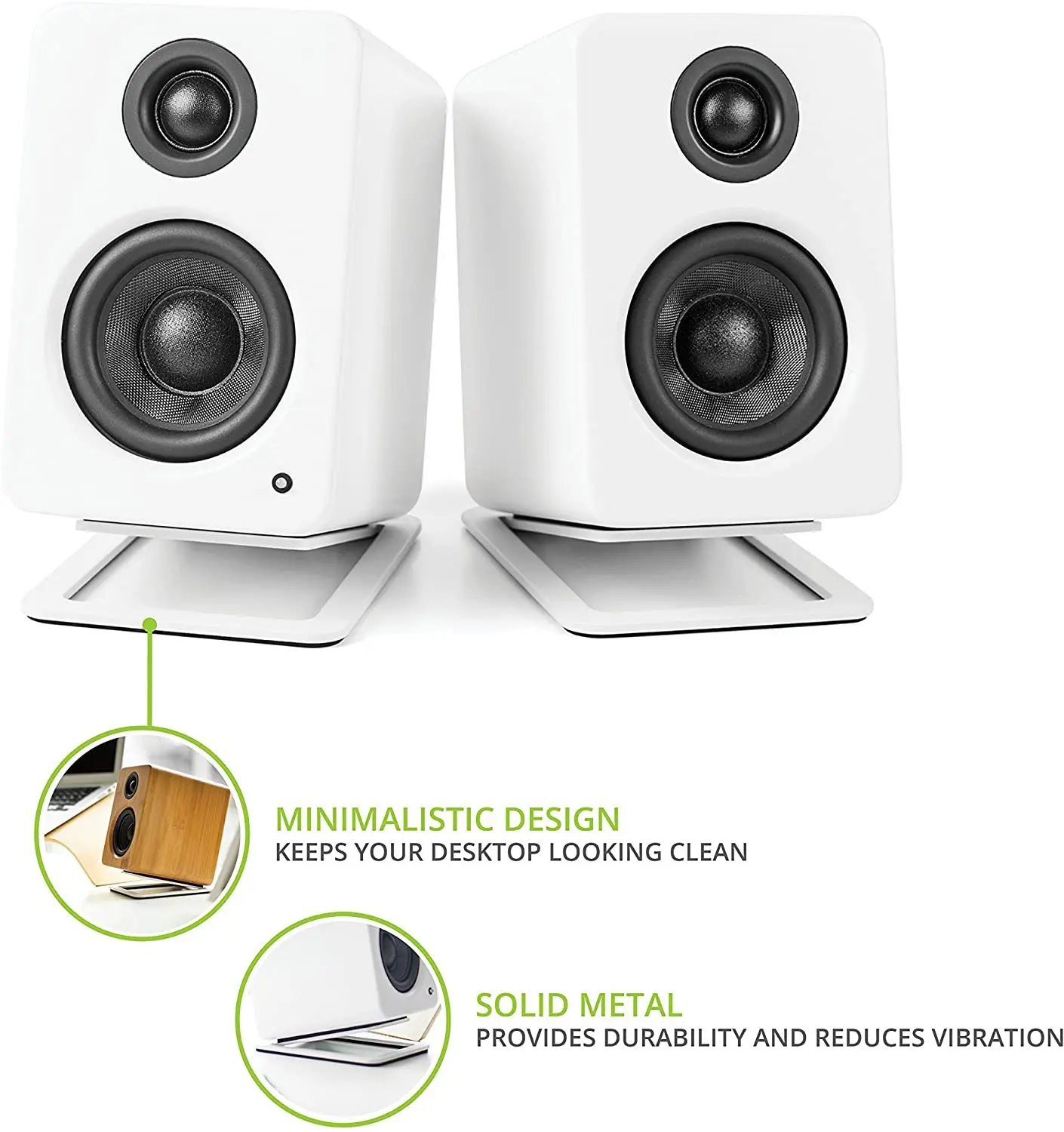 2pcs Desktop Speaker Stands fo - Speaker Desk Setup ulasan dan harga