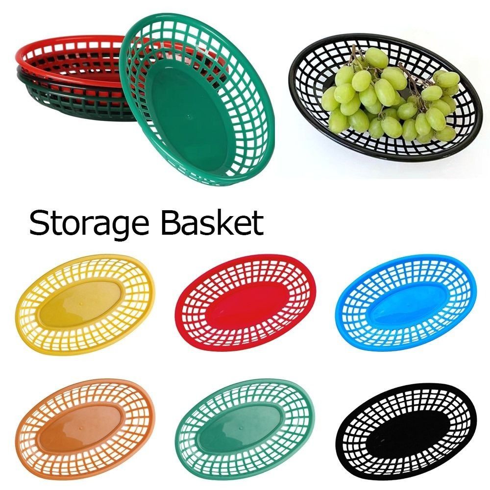 Photo Prop Plastic Food Basket - Desk Setup Photo ulasan dan harga