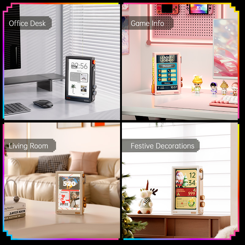 Divoom Times Frame 10.1″ Smart - Speaker Desk Setup ulasan dan harga