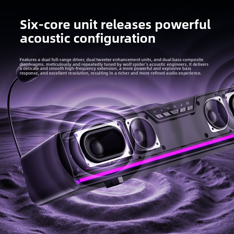 AULA GS6Pro Esports Speaker Bl - Speaker Desk Setup ulasan dan harga
