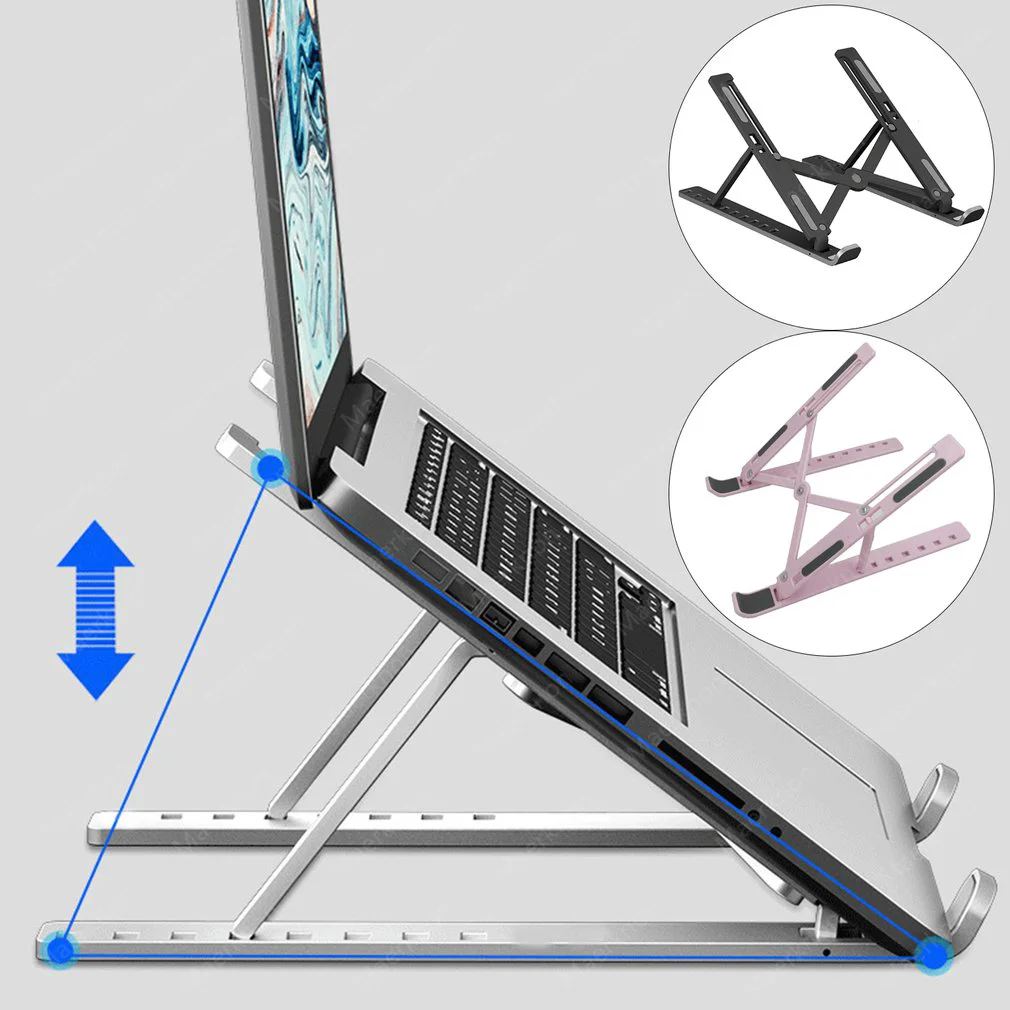 Foldable Laptop Stand Portable - Desk Setup Mac ulasan dan harga