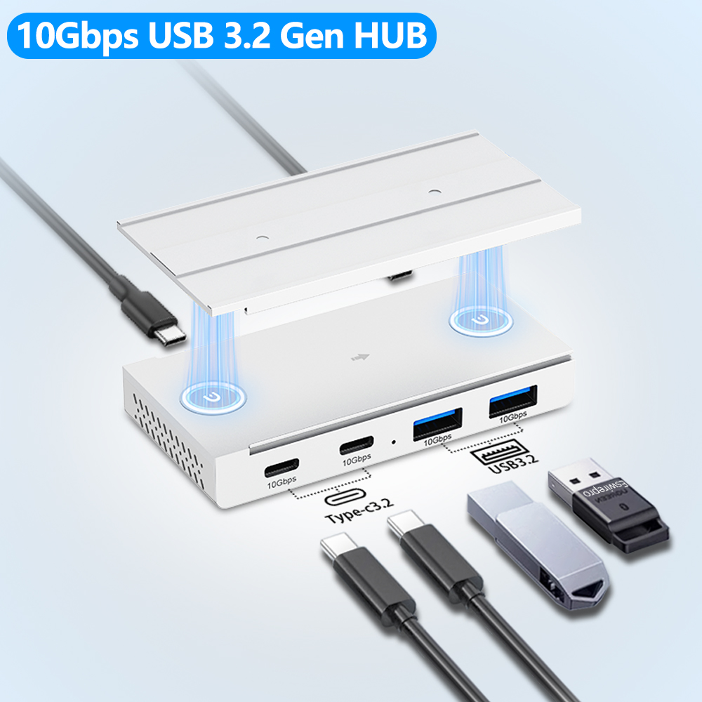 10Gbps USB3.2 Gen2 HUB Desk Ma - Desk Setup Mac ulasan dan harga