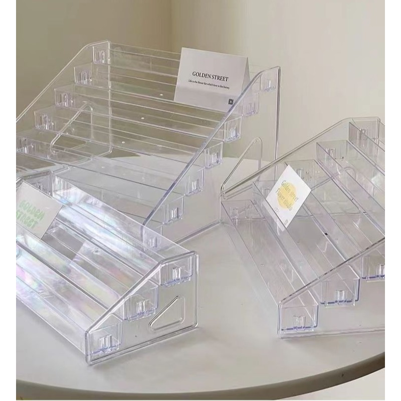 Transparent Desktop Card Stora - Desk Setup Photo ulasan dan harga