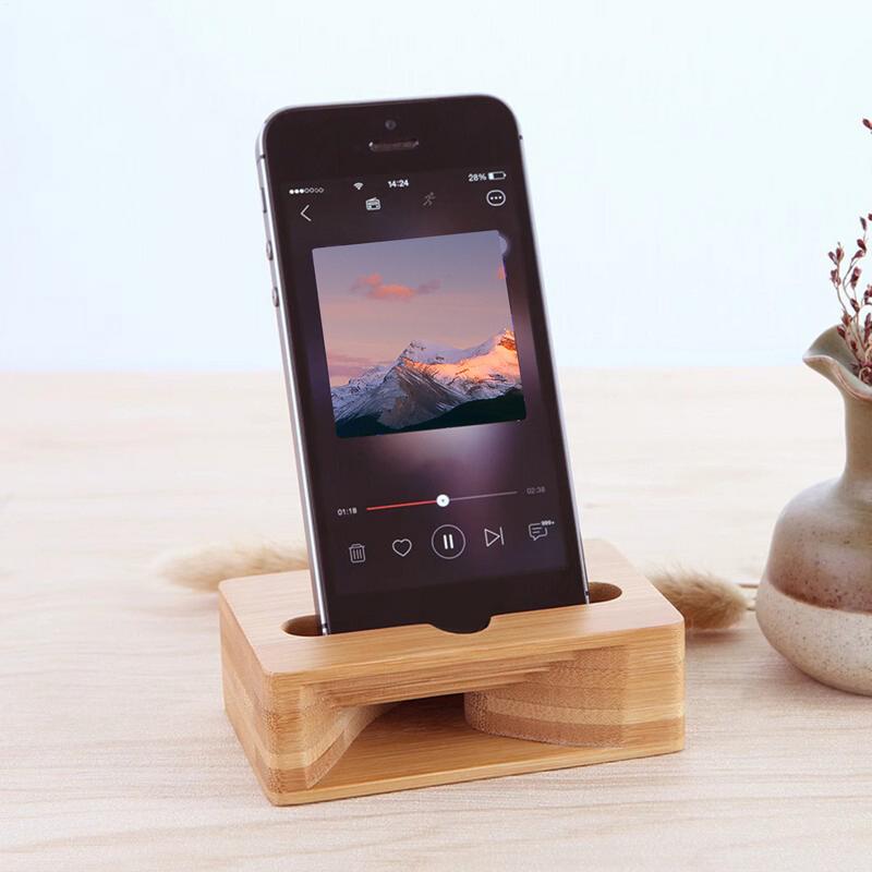 Phone Holder Speaker Amplifier - Desk Setup Riser ulasan dan harga