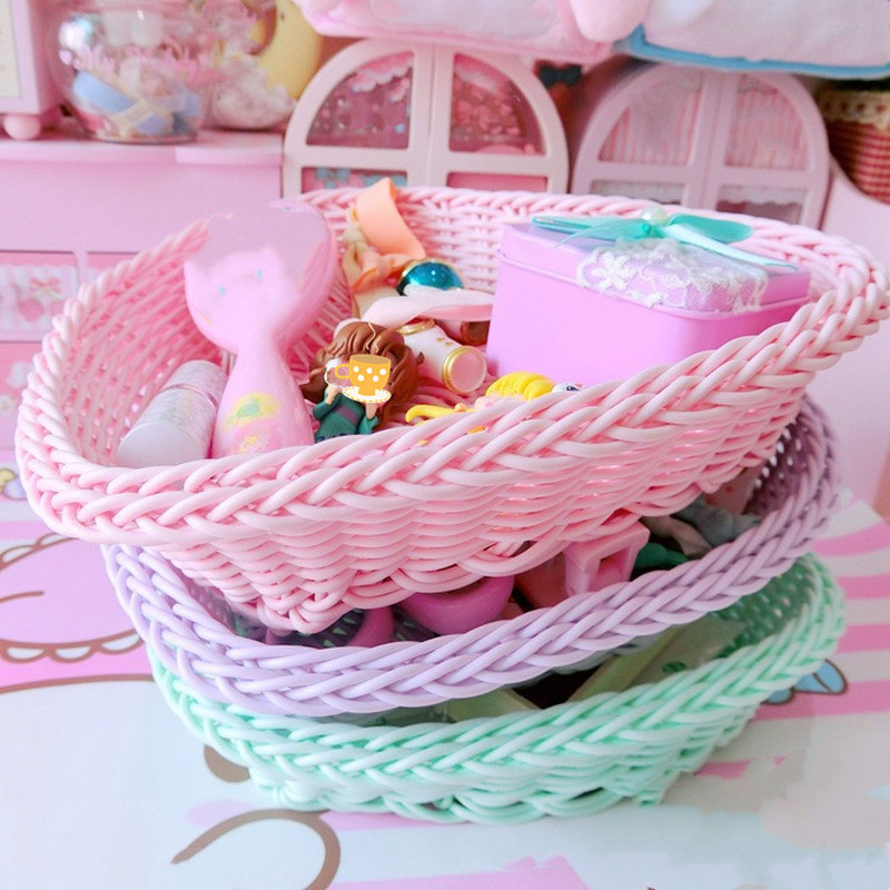 Love Heart Shape Basket Deskto - Desk Setup Photo ulasan dan harga