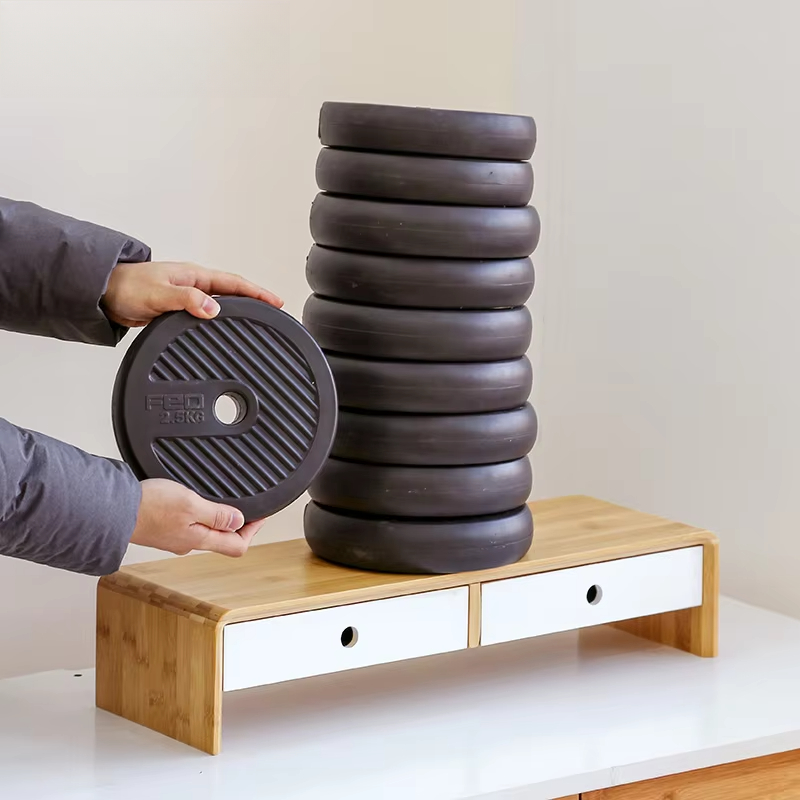 Bamboo Laptop Monitor Riser Ec - Desk Setup Riser ulasan dan harga