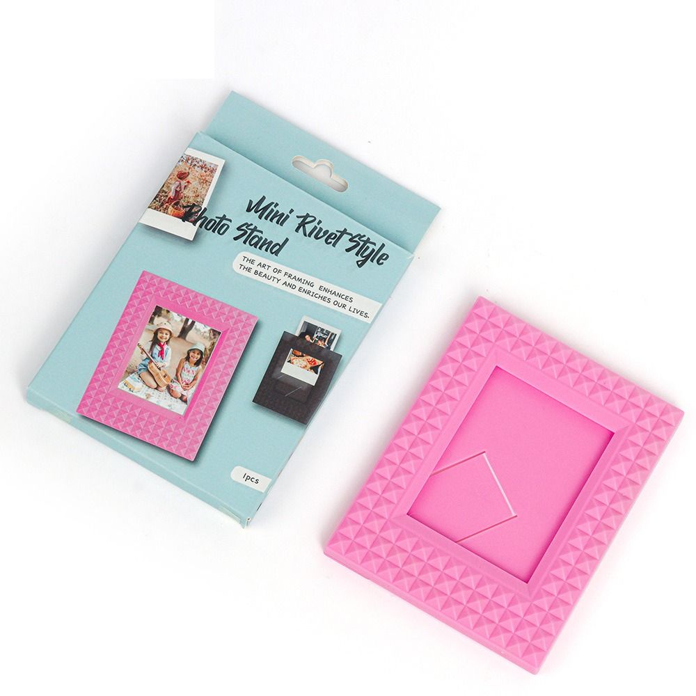 Colorful Rivet Photo Frame Ins - Desk Setup Photo ulasan dan harga
