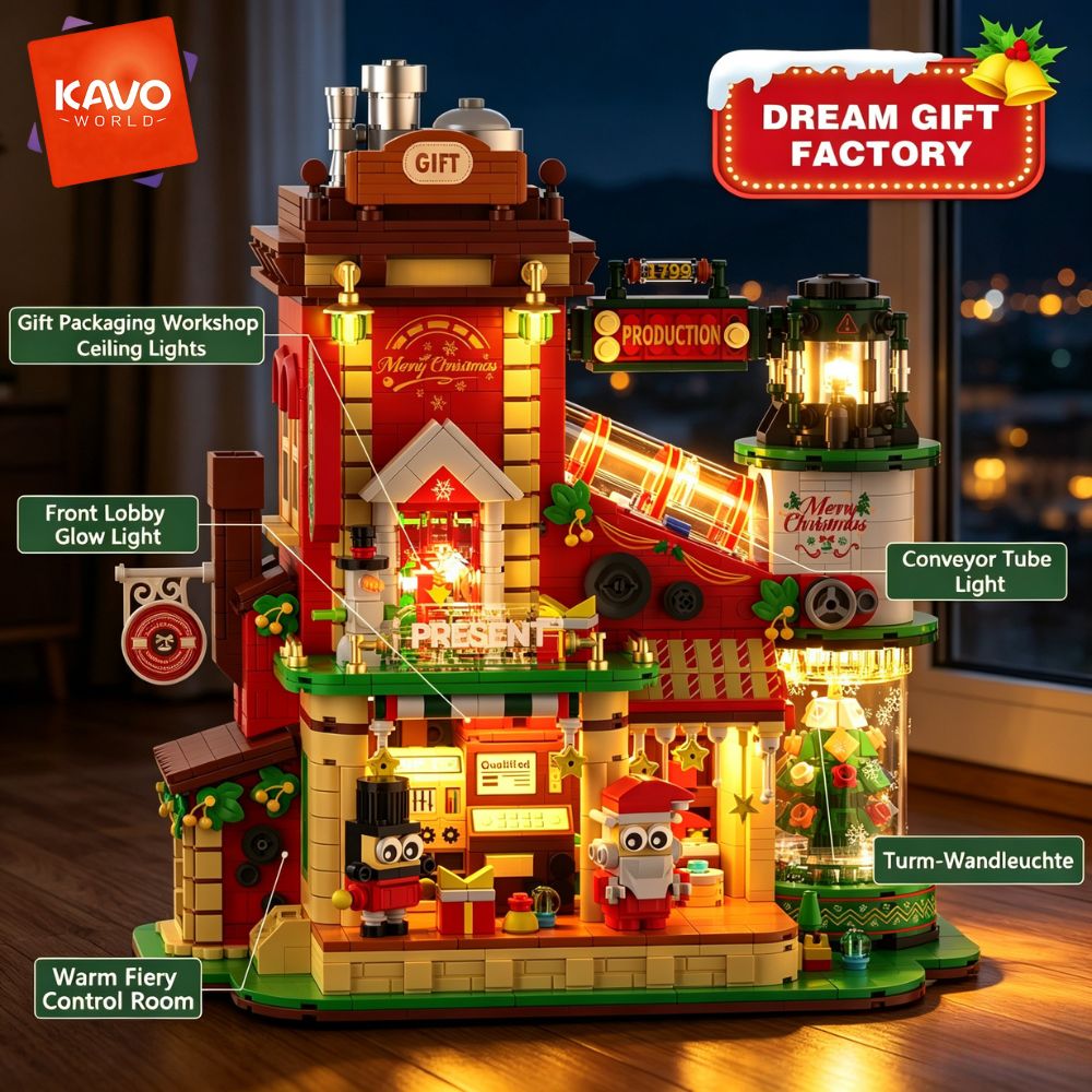 KAVOWORLD 2775PCS Christmas Gi - Desk Setup Requirements ulasan dan harga