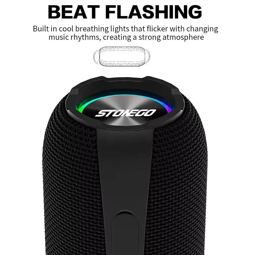 Cyberpunk Rgb Bluetooth Speake - Speaker Desk Setup ulasan dan harga