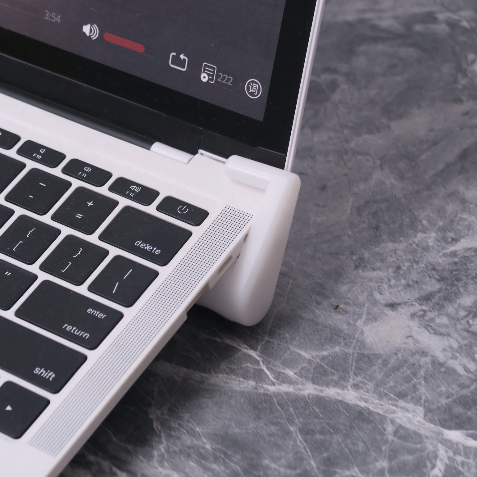 Portable Laptop Stand Foldable - Desk Setup Mac ulasan dan harga