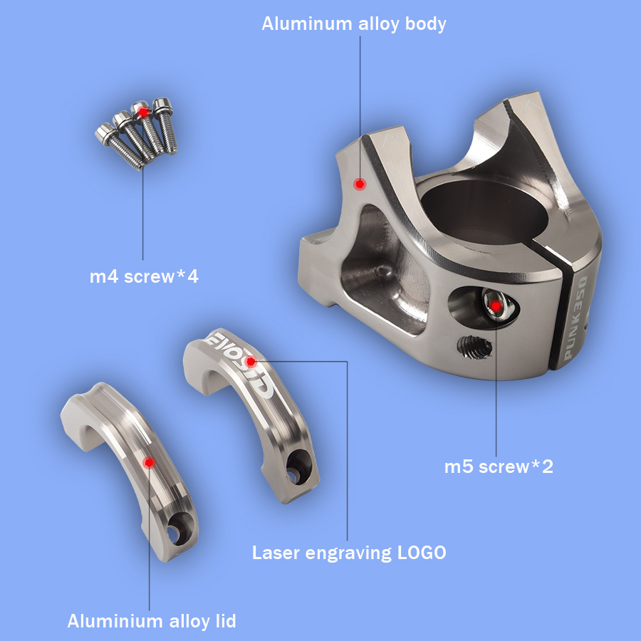 EVOSID Mountain Bicycle Stem 3 - Desk Setup Riser ulasan dan harga
